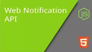 Web Notifications API