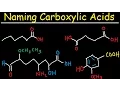 Naming Carboxylic Acids - IUPAC Nomenclature