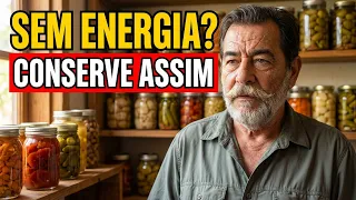 LINGUIÇA EM CONSERVA: UM JEITO PRÁTICO DE CONSERVAR CARNES QUANDO A ENERGIA ACABA