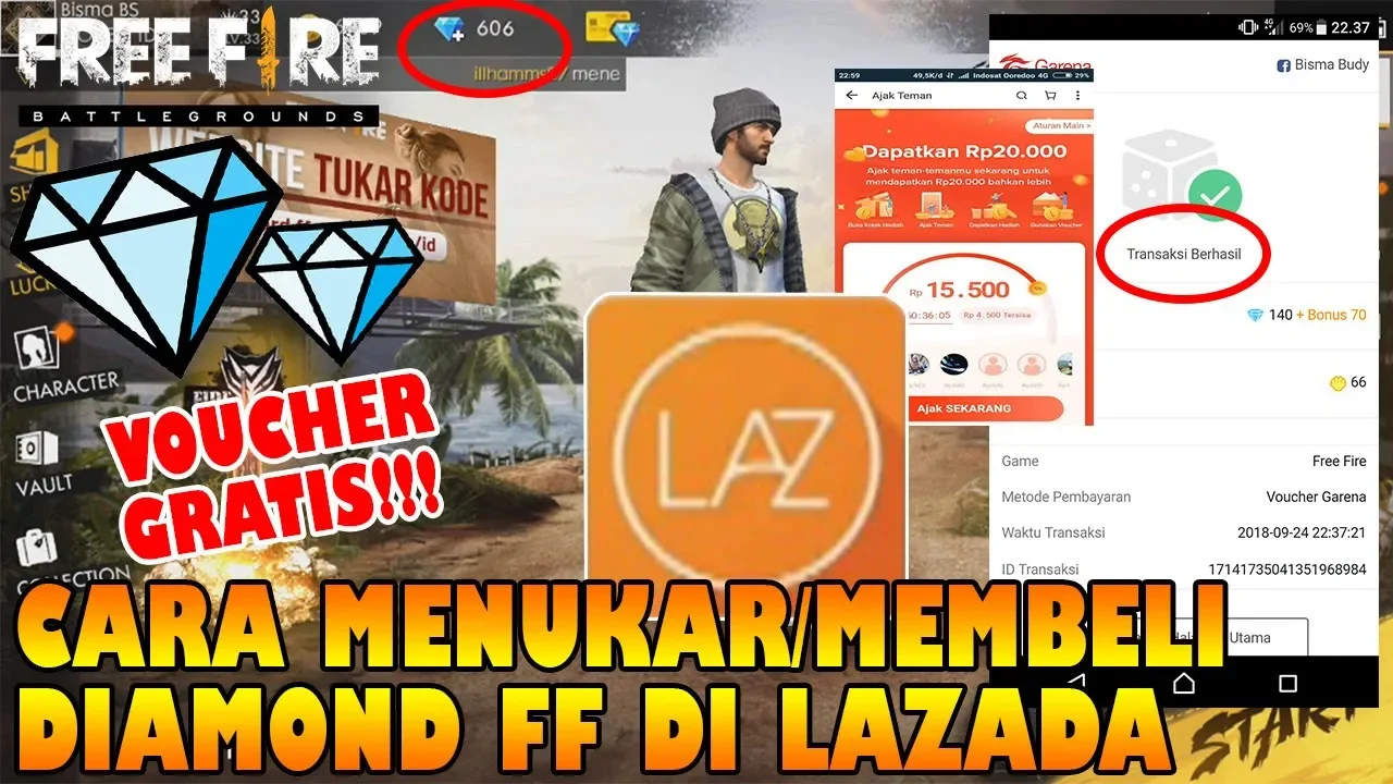 Tukar Koin Lazada Dengan Barang Gratis | Beli Baju Pakai Koin Lazada