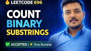 LeetCode 696 Count Binary Substrings Java Solution O n Easy Trick Explained