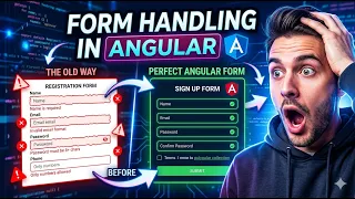 Angular Forms Tutorial 2026 Reactive vs Template-Driven Step-by-Step Form handling in Angular