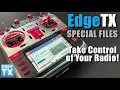 EdgeTX Snippet Special Files Sounds Splash Screen Images Configuration