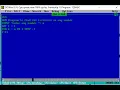 QBASIC Program to print the factorial of given number