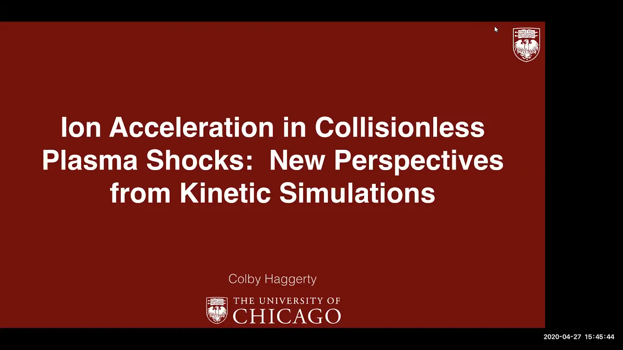 Colby Haggerty, University of Chicago
