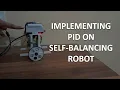 PID Control Arduino Self-Balancing Robot SUBSCRIBE