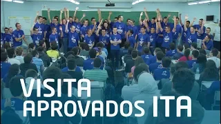 Visita dos aprovados ITA 2018 | Compartilhando experiências