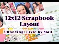 Download Lagu Unboxing: Layle By Mail/// 12x12 Scrapbook Layout