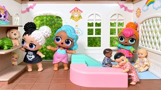 LOL SURPRISE DOLLS Babysit NEW HAVEN Baby Dolls For Skipper | Baby Goes Missing!