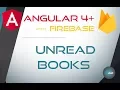17 UNREAD BOOKS - Angular 4 with Firebase Material Design