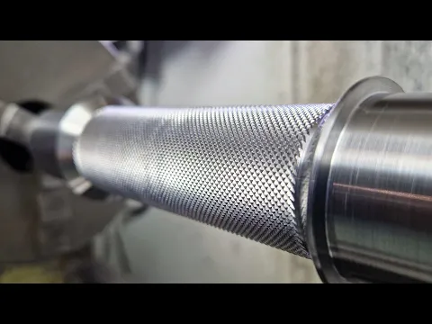 Knurling on a CNC Lathe