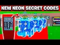 100 NEW NEON SECRET CODES in Fortnite Steal The Brainrot Update (New Secret Codes)