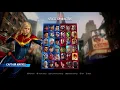 Marvel Vs Capcom Infinite All characters select screen
