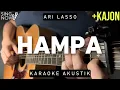 Hampa - Ari Lasso (Karaoke Akustik + Kajon)