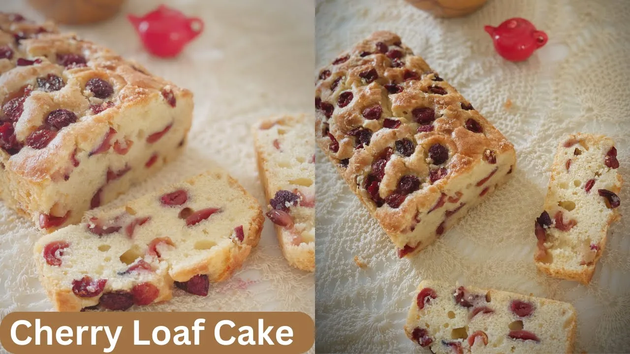 Discover an Easy Cherry Loaf Cake Recipe That