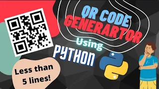 QR code using python amazing python project ideas