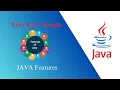 S3 - Features of Java Java Buzzwords Core Java Concepts