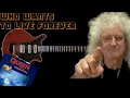 Who wants to live forever guitar backing track Wembley