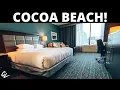 Cocoa Beach Hilton Oceanfront Hotel TOUR AND REVIEW