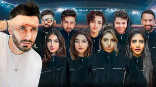 اكبر لعبة غميضة مع اليوتيوبرز في ملعب افتتاح كأس العالم دندنها