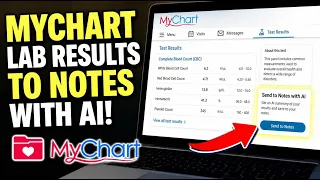 How to wit raw lab results from MyChart into notes using AI - Step By Step