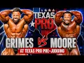 REGAN GRIMES VS PATRICK MOORE Texas Pro Prejudging Wrapup