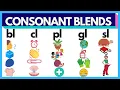LEARN TO READ CONSONANT BLENDS BL CL FL GL PL SL IMPROVE READING VOCABULARY SKILSS