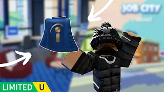 Free Limited UGC How to get the Indeed Hero Cape in Indeed Job City Roblox