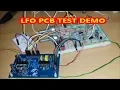 DIY analog synth project LFO PCB Test Demo