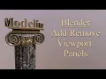Add or Remove Viewport Panel