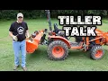 Kubota B2601 with the Land Pride RGA1258 Rotary Tiller Rototiller
