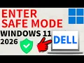 How to Enter Safe Mode on Dell PC or Laptop - Windows 11