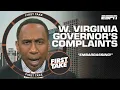 EMBARRASSING CHILDISH Stephen A calls out WV Governor s campaign against UNC First Take