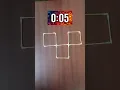 Make 5 Squares by moving 3 sticks solved