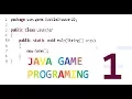 Java game programming Bubble Shooter 2D window