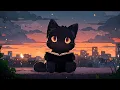 Download Lagu Reading on the Rooftop During a Golden Hour Sunset 🌇 A Lofi Mix for Studying
