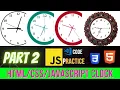HTML CSS JavaScript Project in Hindi Clock Part-2