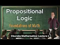 Propositional Logic Introduction - Lecture 1 Discrete Math