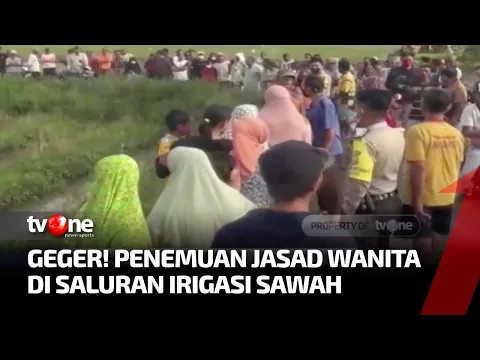 Geger, Penemuan Jasad Wanita Tertelungkup di Saluran Irigasi Sawah di Tegal