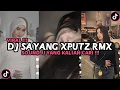 DJ SAYANG XPUTZ RMX | PEPUJANING ATI NANGING KOWE ORA NGERTI KOWE SENG TAK WANTI WANTI VIRAL TIKTOK