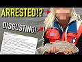Tassie Trout Lady ARRESTED for doing WHAT to a FISH Trout for Clout