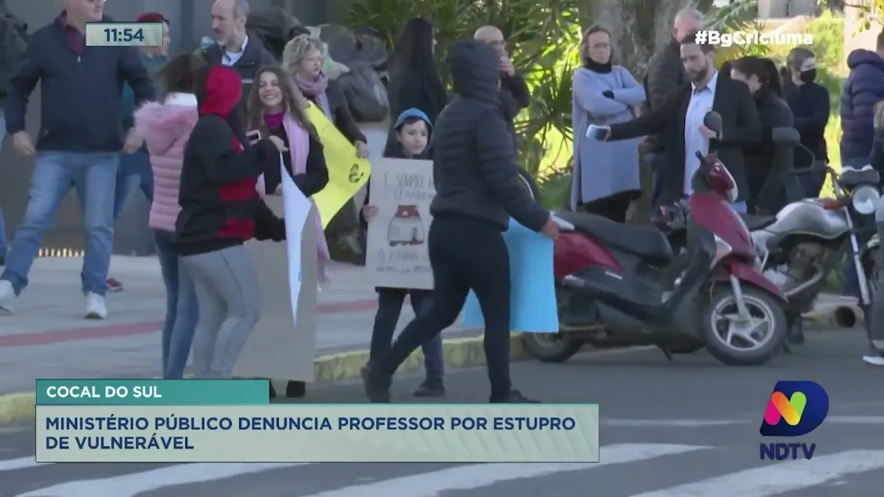 Ministério Público denuncia professor de Cocal do Sul por estupro de vulnerável