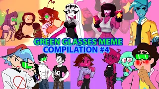 green glasses meme compilation 4 meme friday night funkin fnf animation