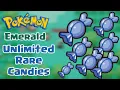 How to Get Unlimited Rare Candies in Pokemon Emerald Cheat Code Guide