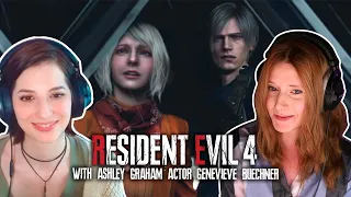 Resident Evil 4 Part 3 with Ashley Graham actor Genevieve Buechner