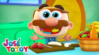 Children's Cartoon Totoy | The Story of José Totoy and the Pizza-Shaped Cookie 🍪🍕