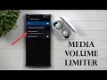 When To Use MEDIA VOLUME LIMITER