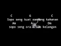 Lagu Lirik \u0026 Chords Gitar - Dalan Liyane - Tri Suaka
