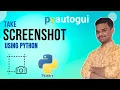 Take screenshot using python Python projects for beginners Project maker