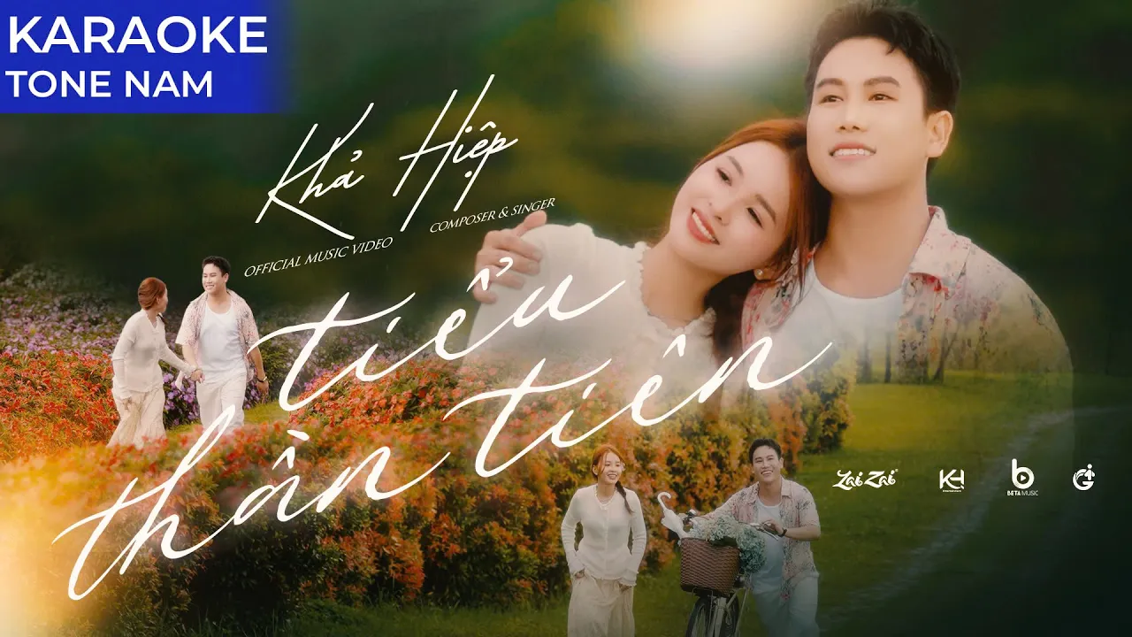 [KARAOKE TONE NAM] TIỂU THẦN TIÊN - KHẢ HIỆP | Em làm anh say đắm ngắm mãi không muốn rời..